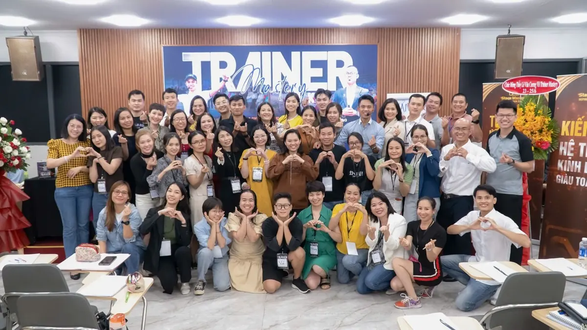 Ảnh tập thể học viên Trainer Mastery