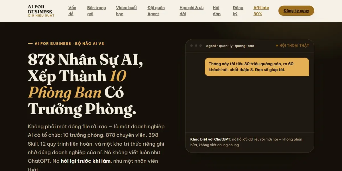 Trang Bộ Não AI 10x.levancuong.com