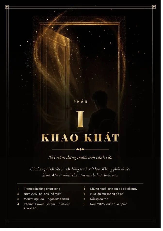 Trang mở Phần I: Khao khát